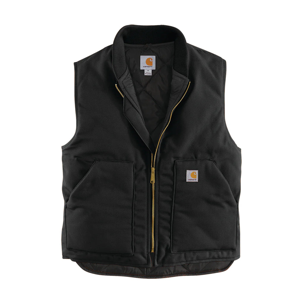 Insulated Vest w/ Rib Collar -Mens