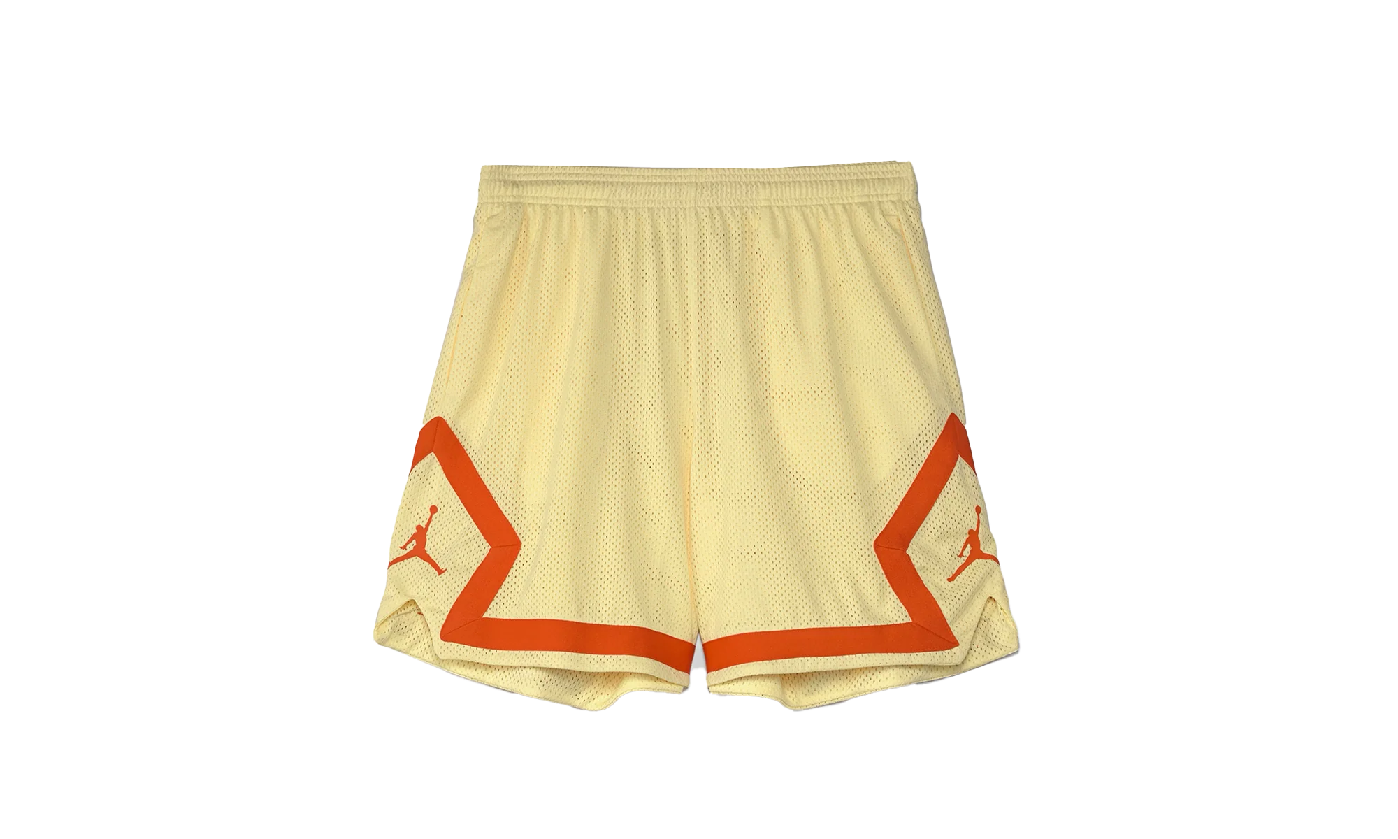 Jordan Heritage Diamond Shorts WMNS "Citron Tint - Rush Orange" DO5032 821