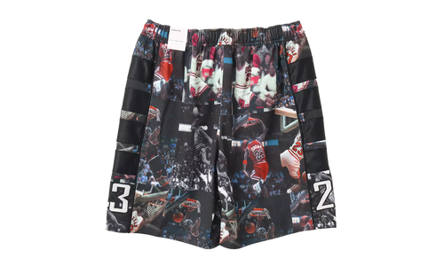 Jordan Flight AOP Printed Cat Scratch Shorts "Black" IF1841 010