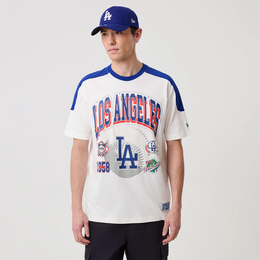Los Angeles Dodgers Varsity Tee -Mens