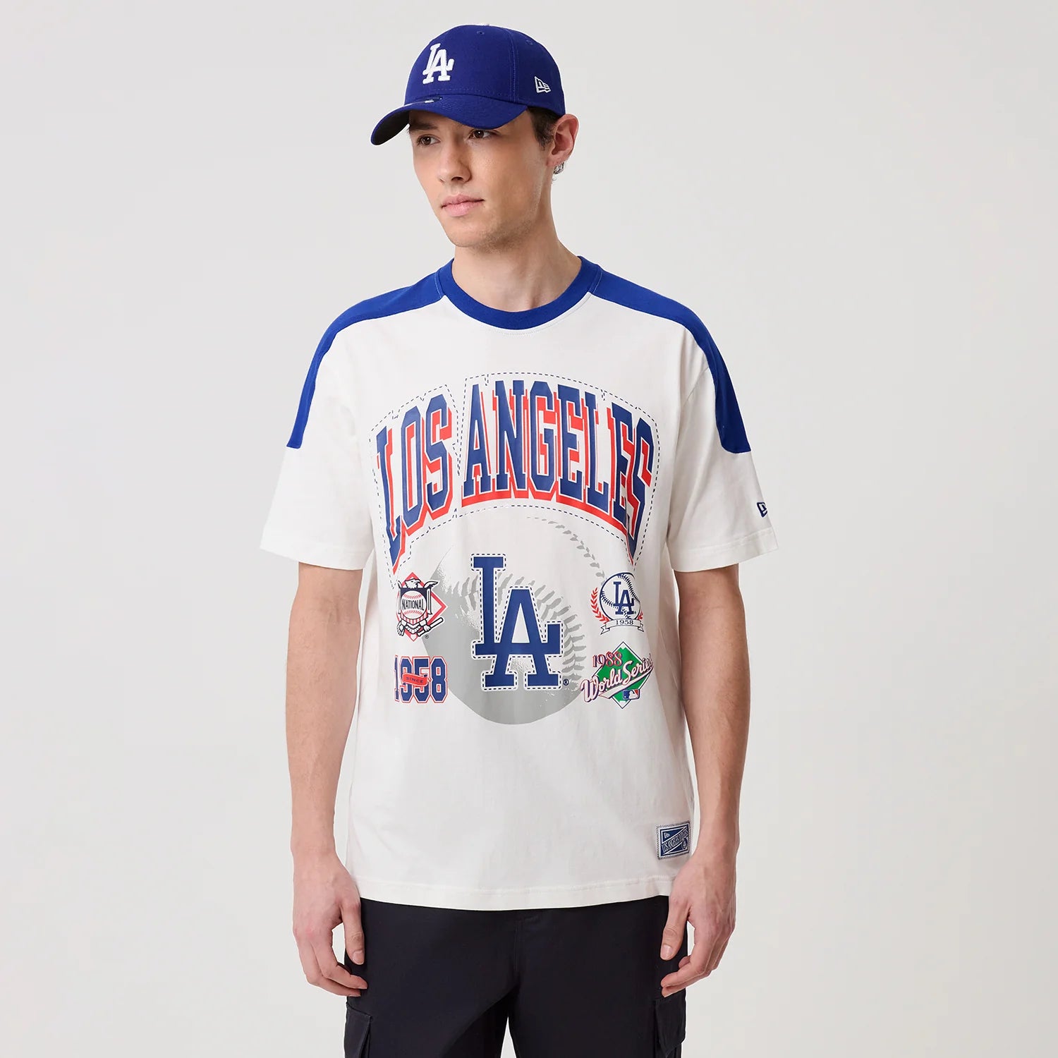 Los Angeles Dodgers Varsity Tee -Mens