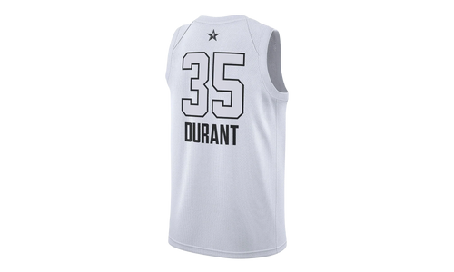 Air Jordan GS Warriors "2018 Allstar" Swingman Jersey GS "Durant - White" 9Z2B7BY4P DURANT