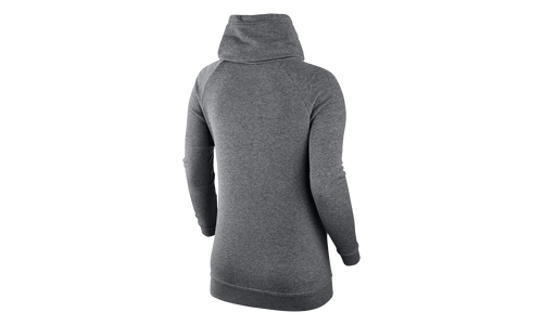 Sportswear Modern Funnel Neck Sweatshirt WMNS "Grey / Black" 803599 091