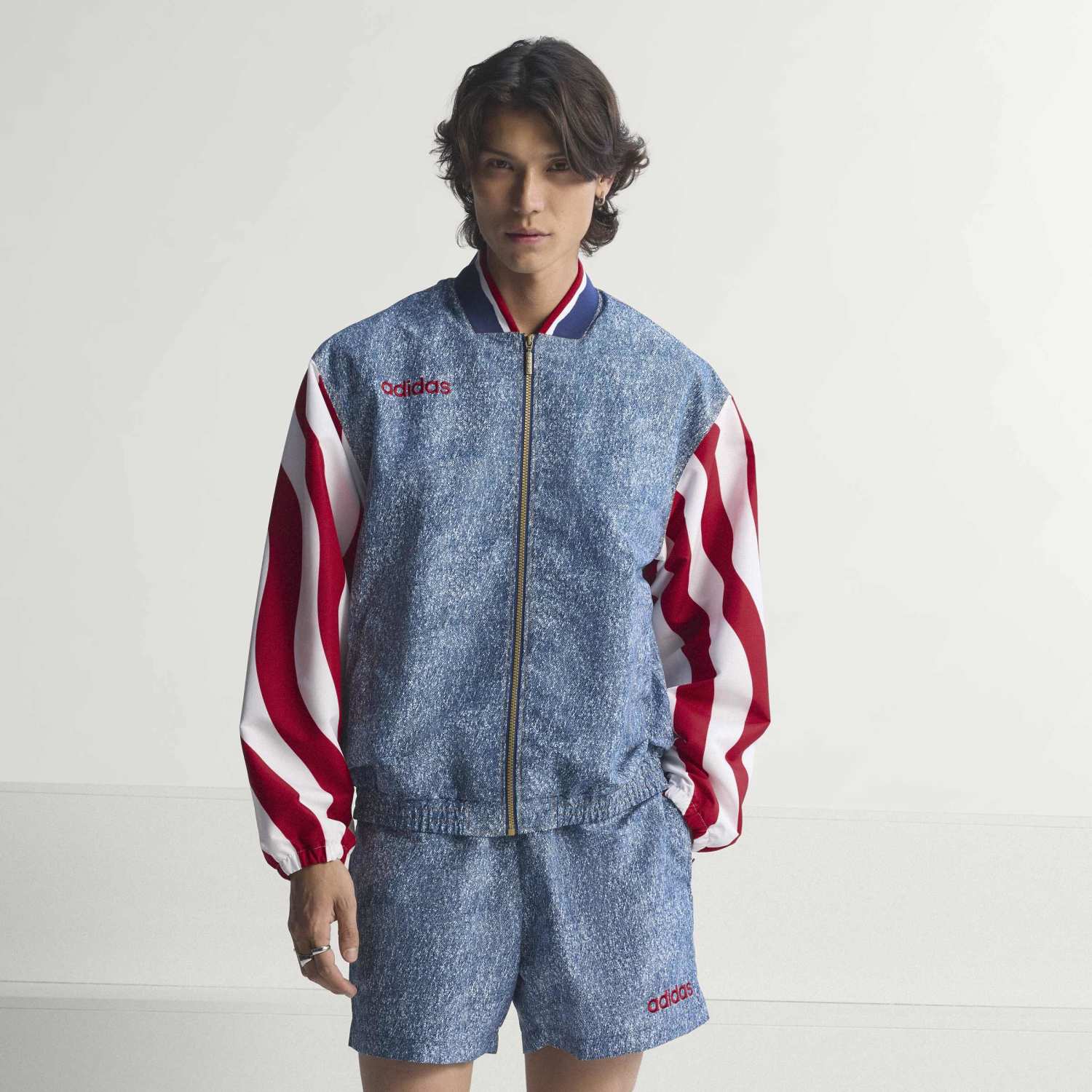 USA 94 Denim Bringback Track Top -Mens