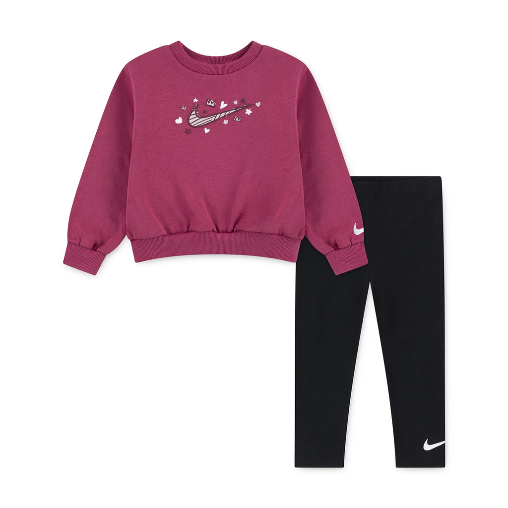 Essentials AOP Crew Set - Toddler