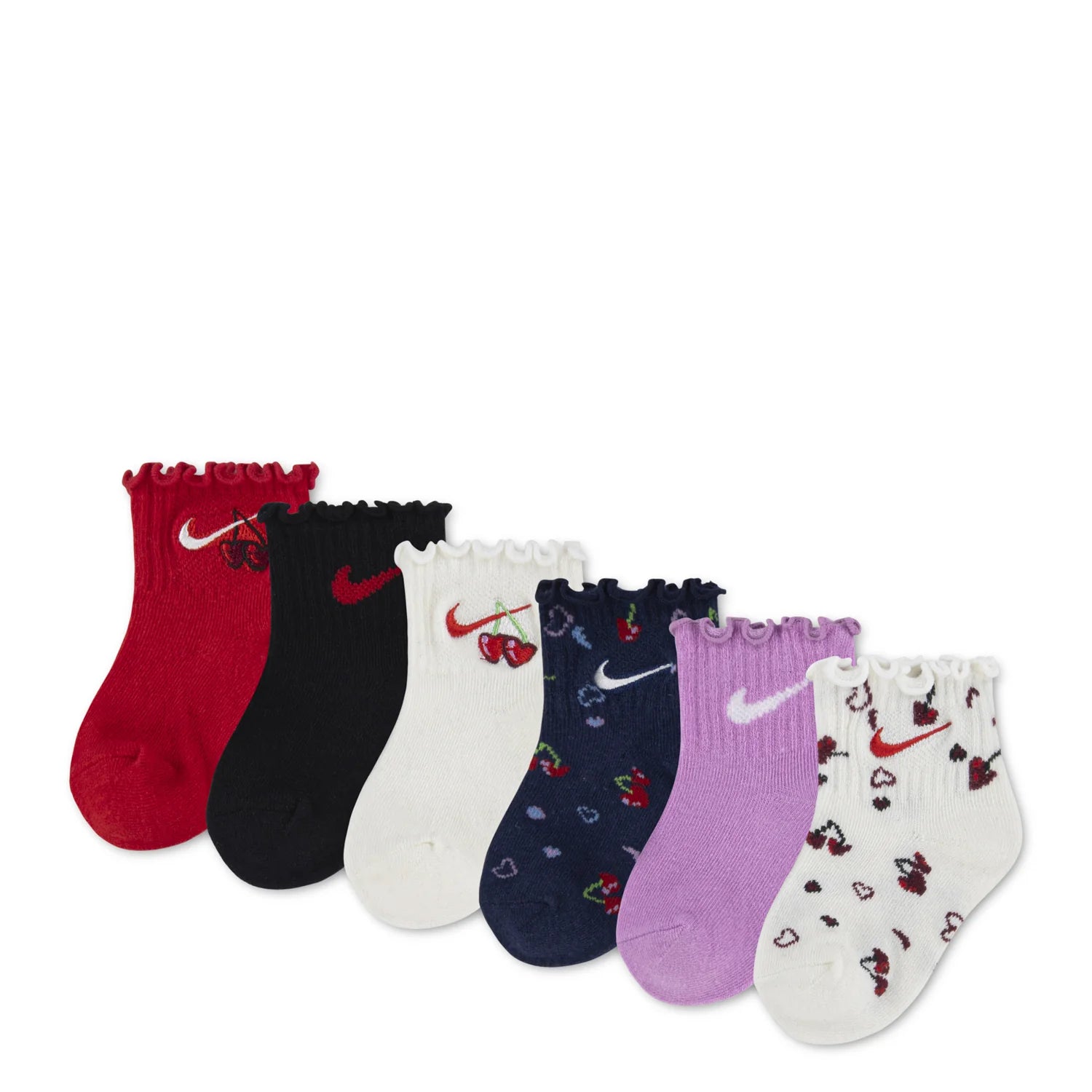 6 Pack Toddler Lettuce Sock
