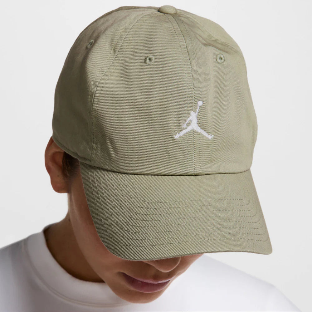 Jordan Club Cap Unstructured Curved Bill Washed Jumpman Strapback
