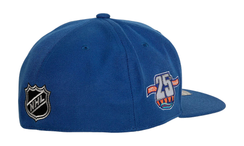 NHL New York Islanders Vintage Fitted Hat "Classic Blue" 6HSFSH22084 NYIBLUE