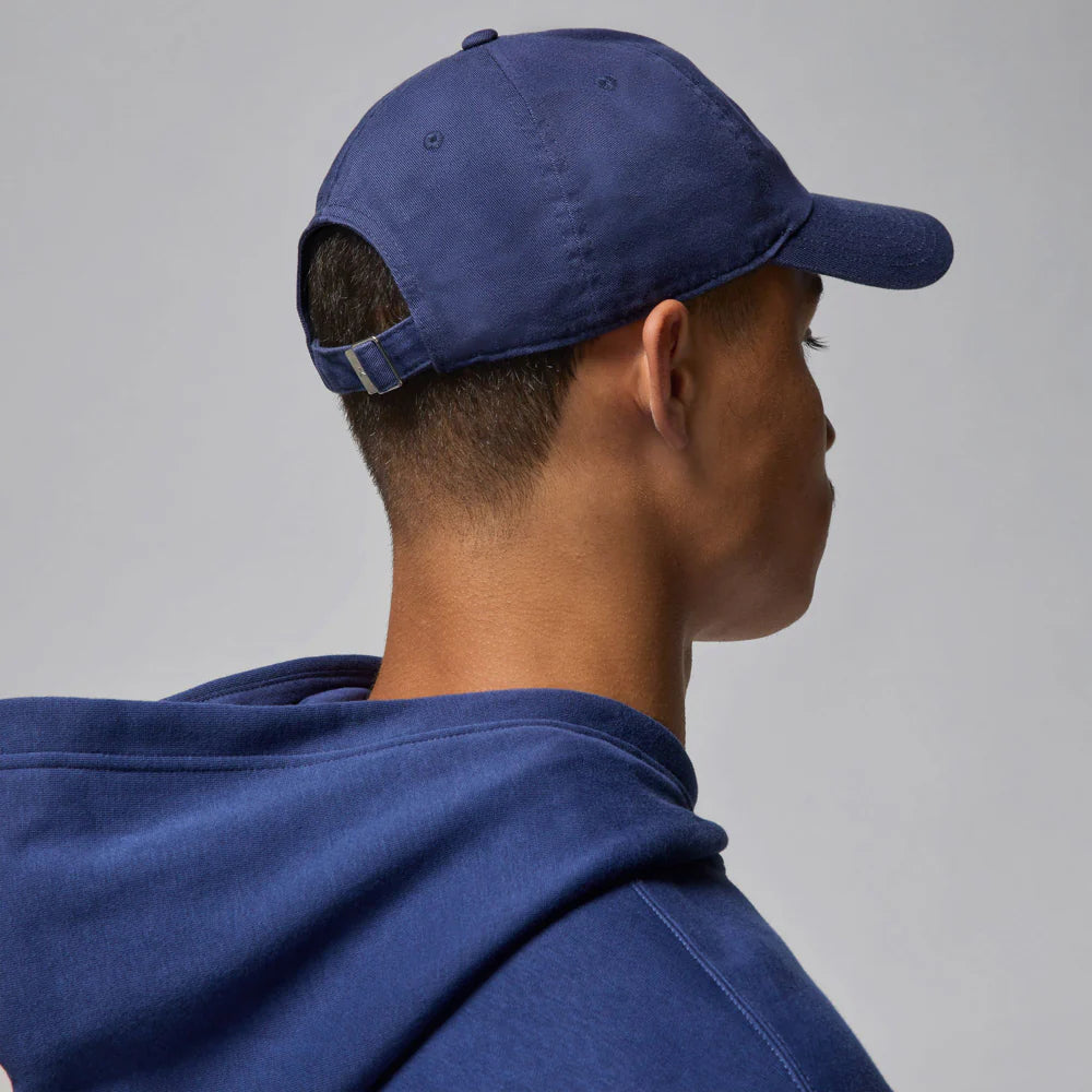 Jordan Club Cap Unstructured Curved Bill Washed Jumpman Strapback