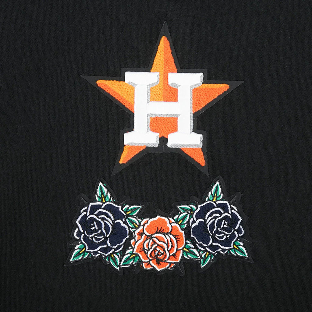 Houston Astros Wave & Roses Hoodie-Mens