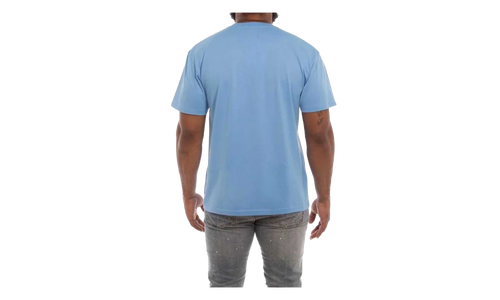 Script Short Sleeve T-Shirt "Blue" 851 2308 LBB