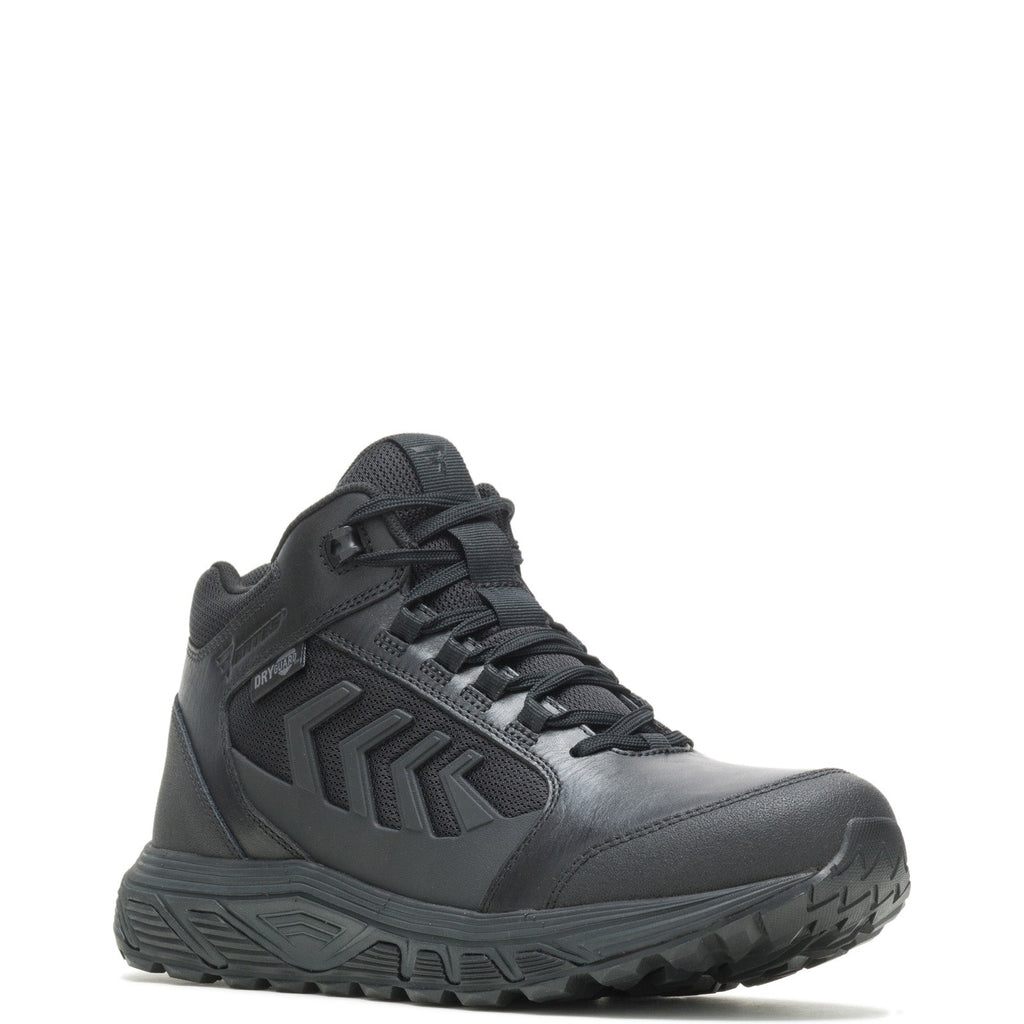 Bates Rush Shield Mid Dryguard E01144 Womens Black Leather Tactical Boots