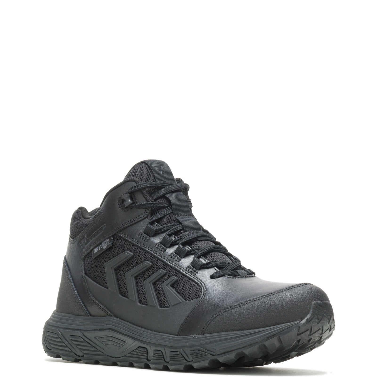 Bates Rush Shield Mid Dryguard E01144 Womens Black Leather Tactical Boots