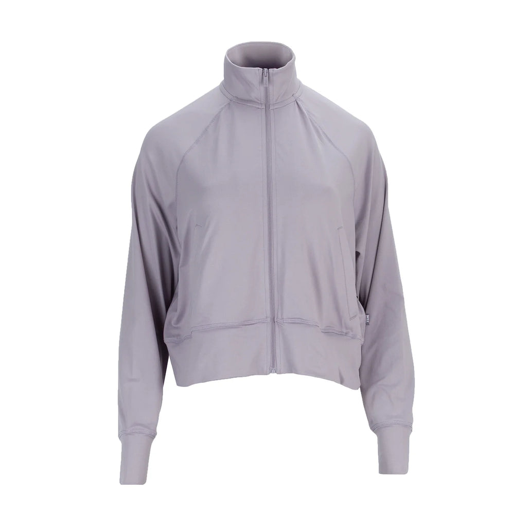 Knit Zip Front Jacket - Womens