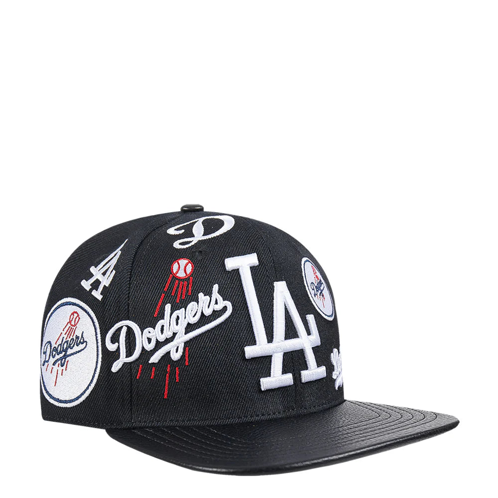 Dodgers Multi-Logo Wool Strapback