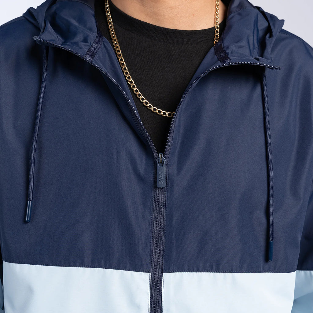Colorblock Windbreaker - Mens