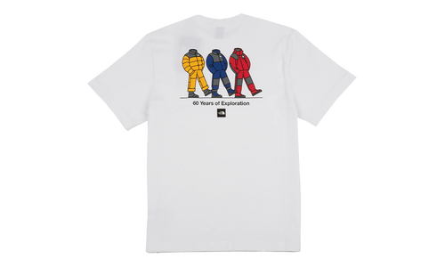TNF Celebration SS Tee "TNF White" NF0A8GAR FN4
