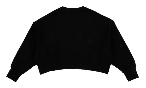 NSW Phoenix Fleece Oversized Crew Sweatshirt WMNS "Black / Sail" DQ5761 010