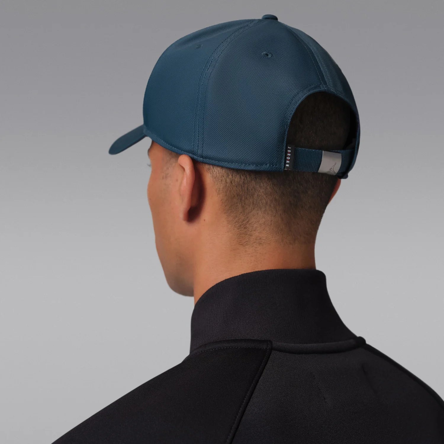 Jordan Rise Cap Structured Curved Bill Metal Jumpman Strapback