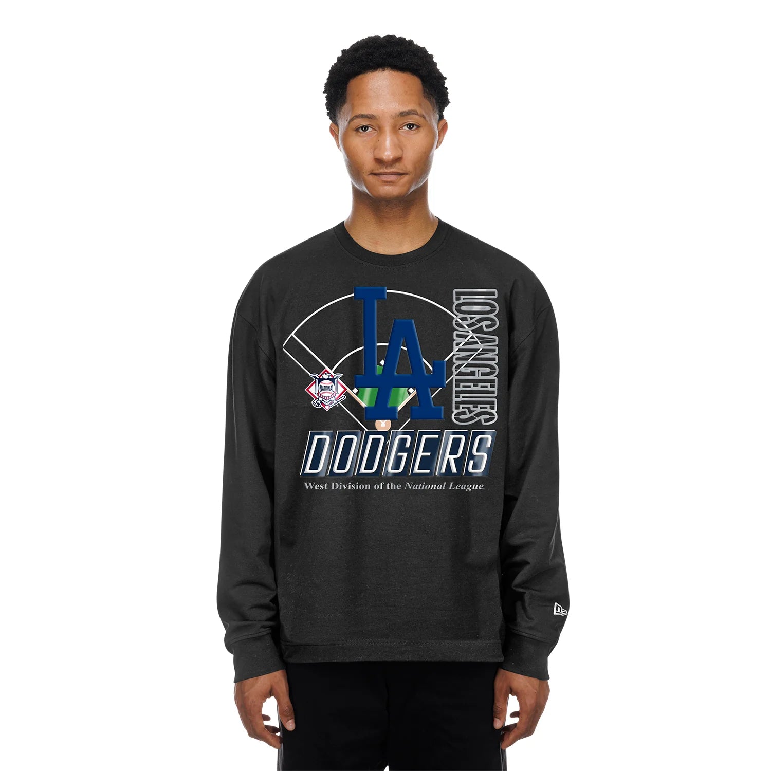 Los Angeles Dodgers Graphic LS Crew -Mens