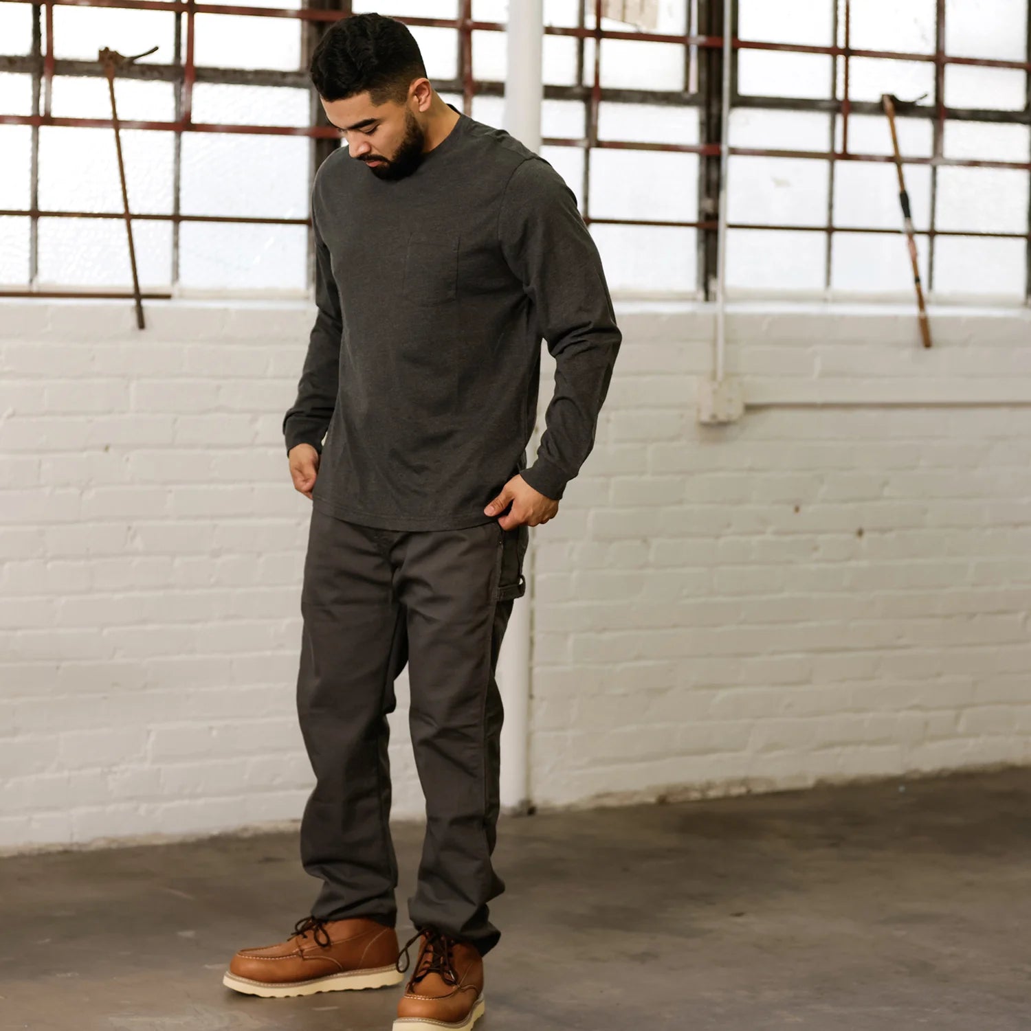 Long Sleeve Work Shirt - Mens