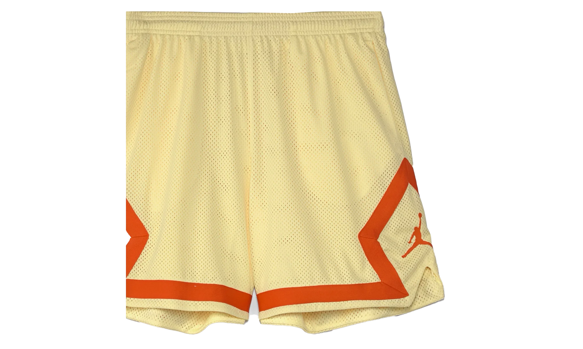 Jordan Heritage Diamond Shorts WMNS "Citron Tint - Rush Orange" DO5032 821
