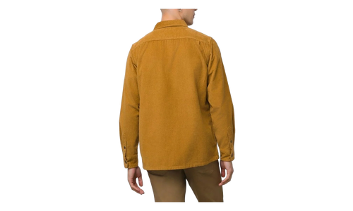 Waffle Corduroy Woven Shirt "Bone Brown" VN0006395RJ1