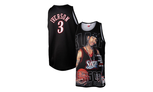 Slam Sublimated Tank "Allen Iverson" TMTK3448-P76YYAIVBLCK_S