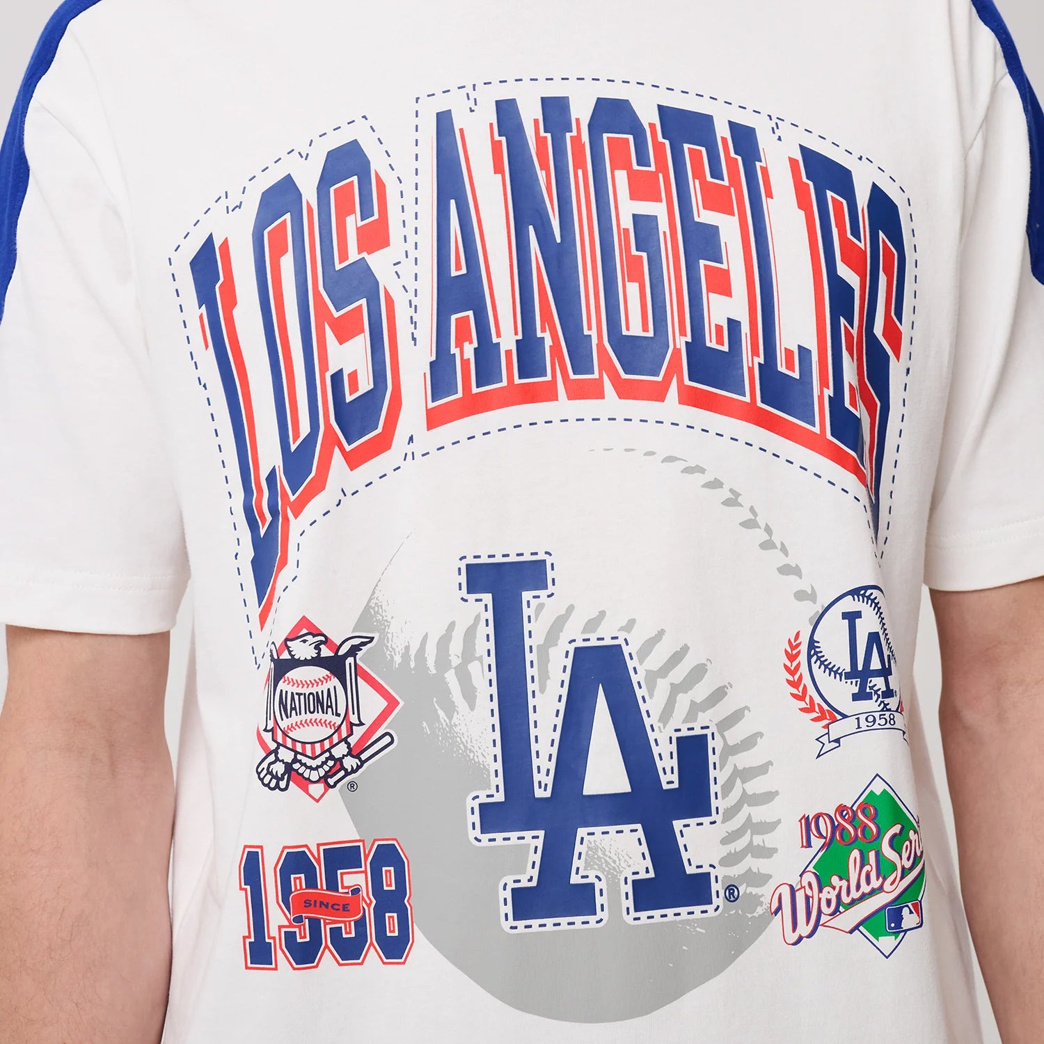 Los Angeles Dodgers Varsity Tee -Mens