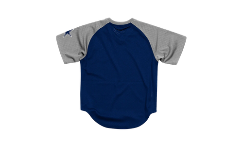 NFL Final Seconds Mesh V-Neck Shirt "Dallas Cowboys - Blue" FA87OP DCO A K9A