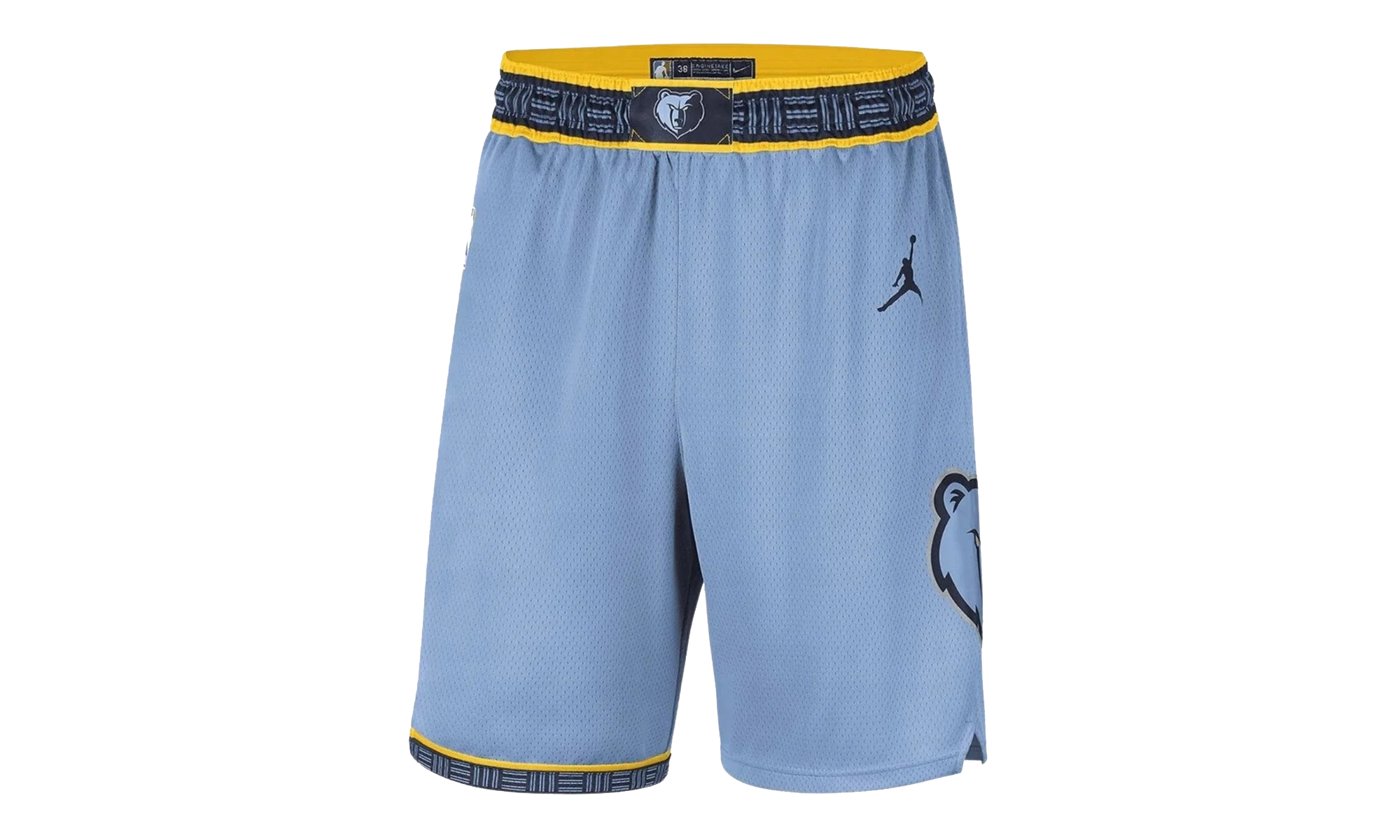 Air Jordan NBA Grizzlies Swingman Xl Shorts "Polar Blue" CV9565 422