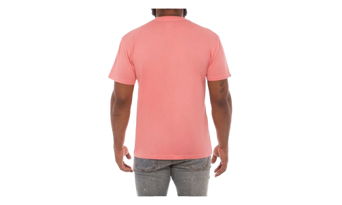Knit Short Sleeve T-Shirt "Peach Blossoms" 851 1303 PB