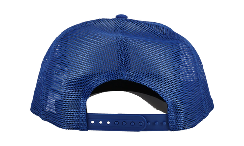 9FIFTY New York Mets A Frame Trucker Snapback Hat "Rope - Royal Blue" 44587537432764
