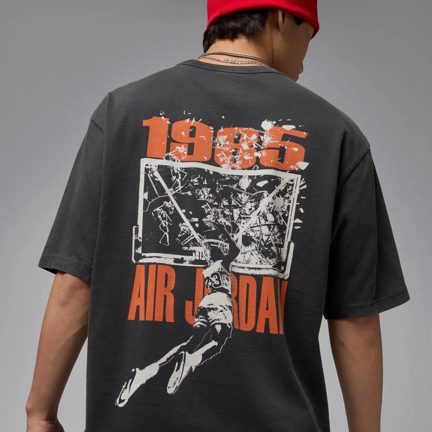 MJ Oversized Graphic Crew -Mens