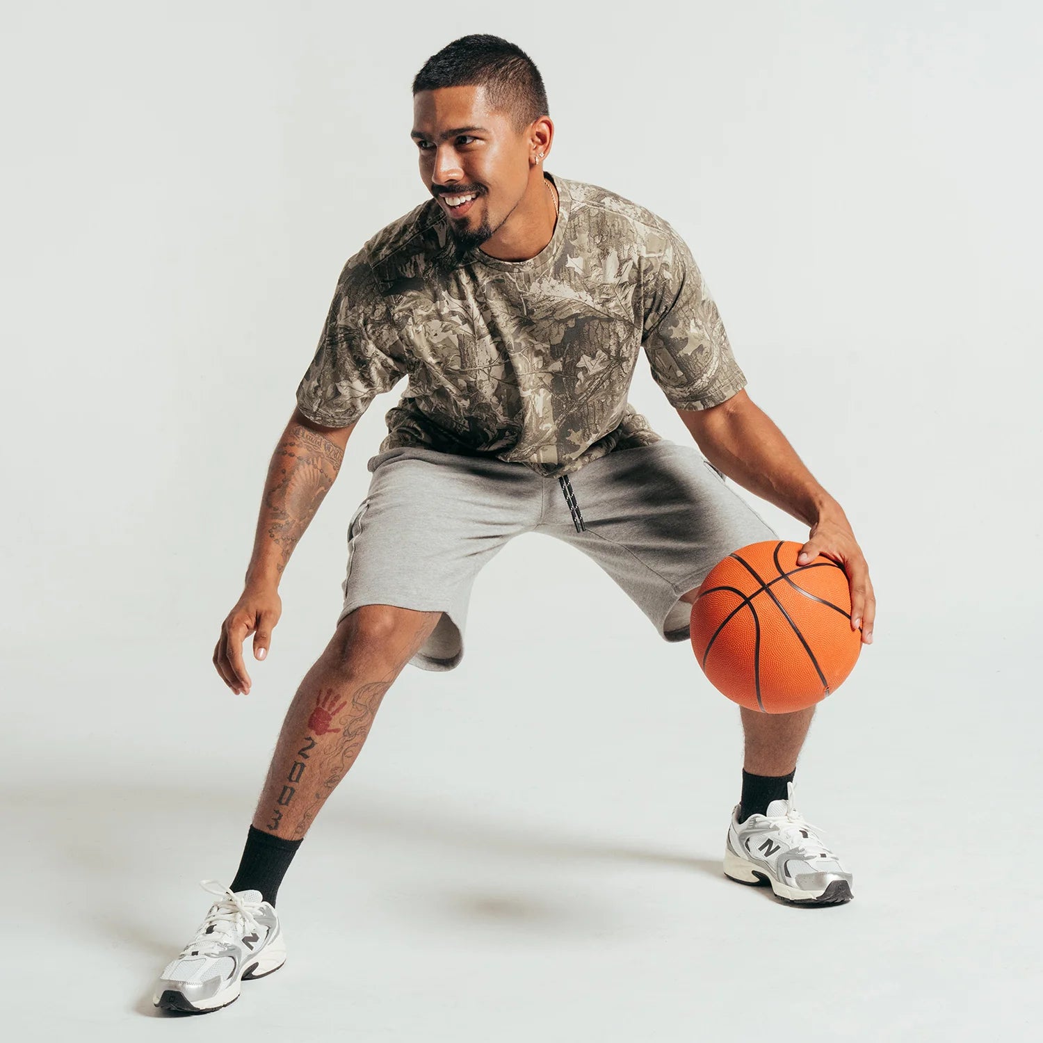 Classic Crew Printed Tee - Mens