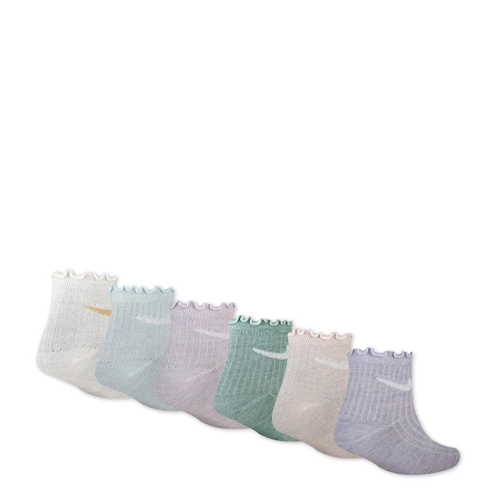 6 Pack Lettuce Welt Ankle Sock
