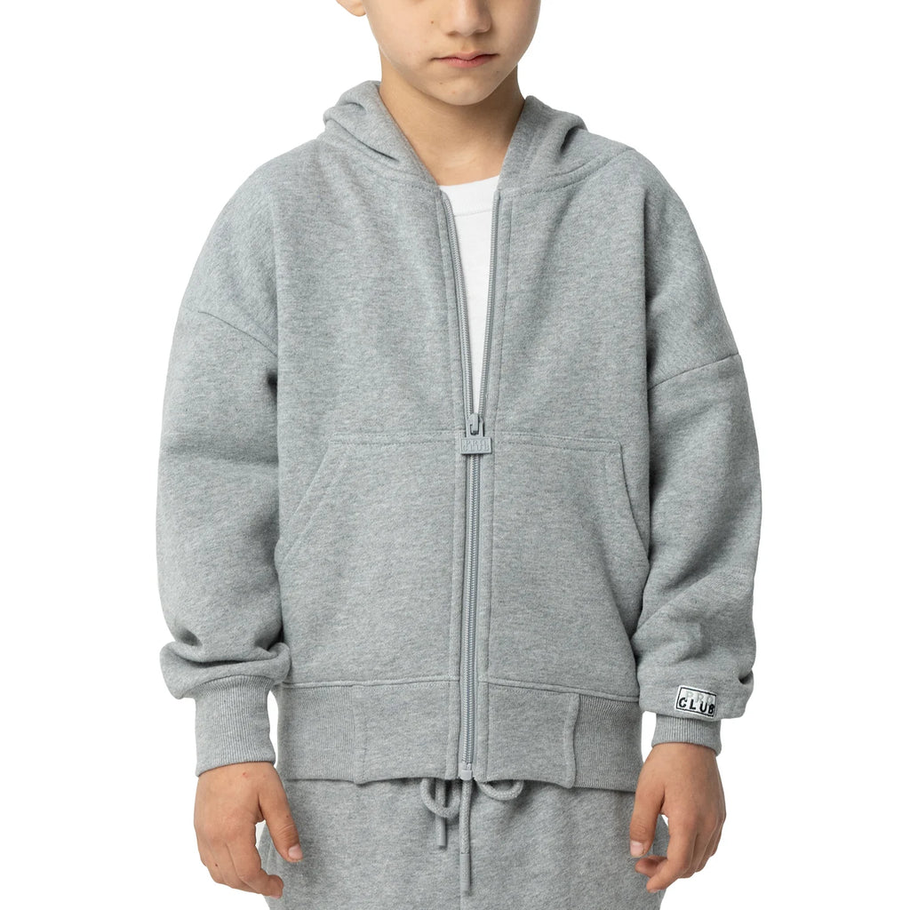 Fleece Zip Front Hoody - Youth