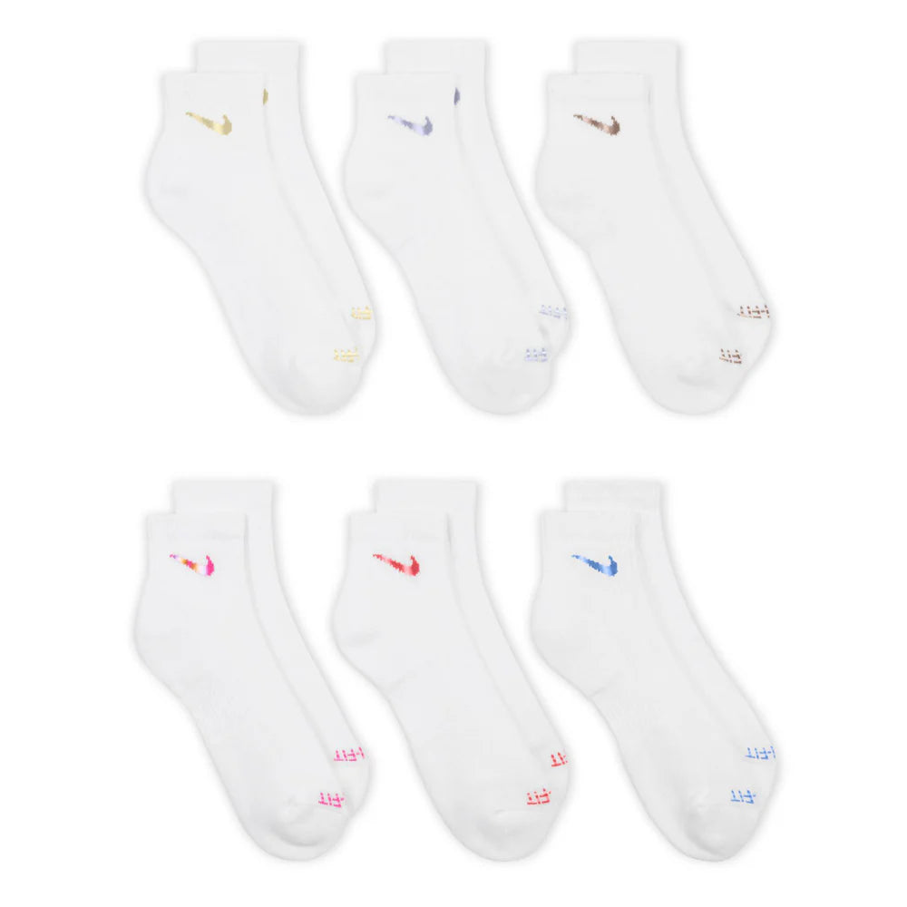 6 Pack Unisex Everyday Plus Cushioned Quarter