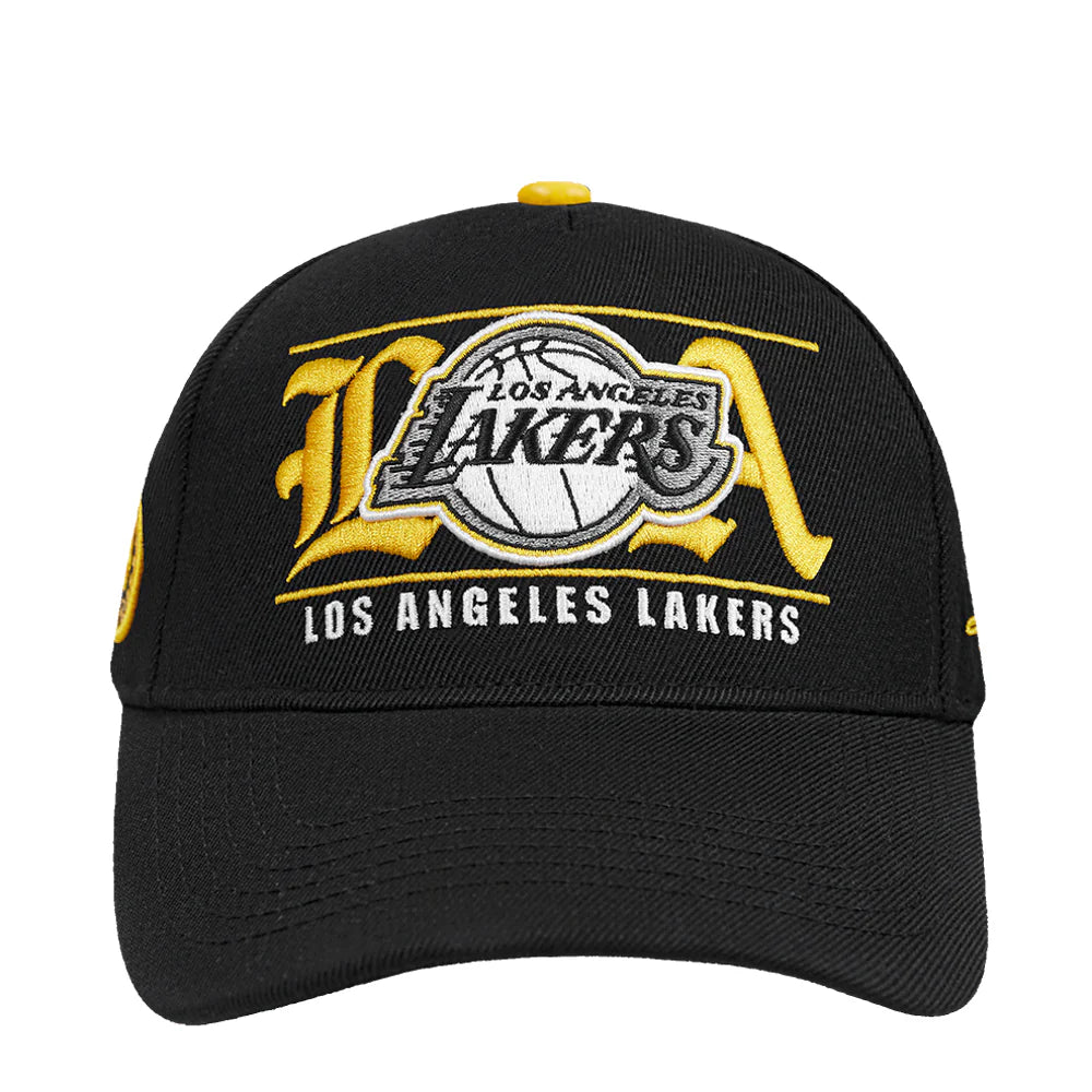 Lakers Loyalty Triple Front Pinch Front Snapback